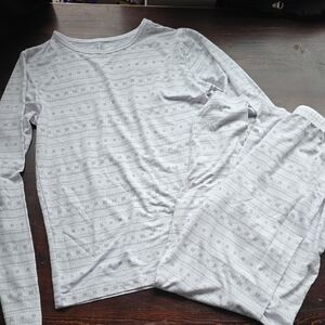 32 Degrees Heat Base Layer Set - Long Sleeve Crew & Pants (Size L)